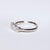 Anello Trilogy in Oro Bianco 18 KT Con Diamanti Taglio Rotondo Brillante
