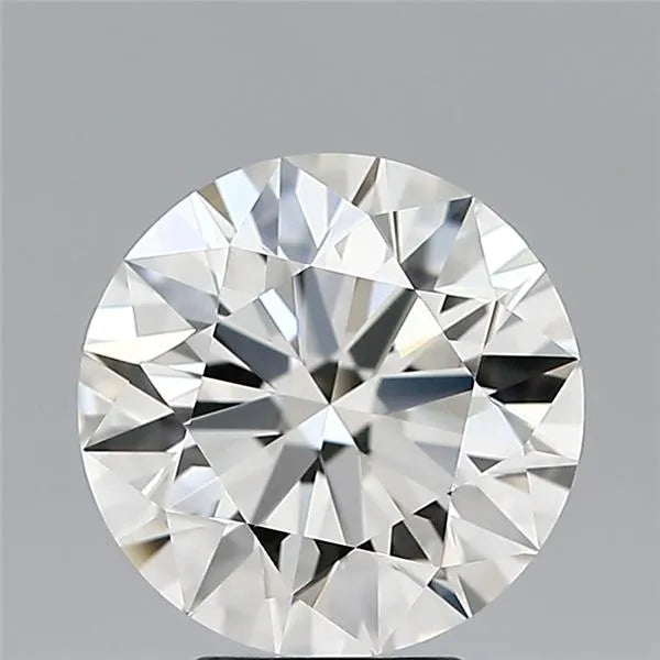 4.10ct Round Natural Diamond (Colour J, Clarity IF, Cut EX, IGI Certified)