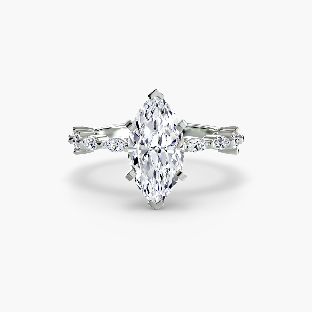 Solitario con Eternity Pavé