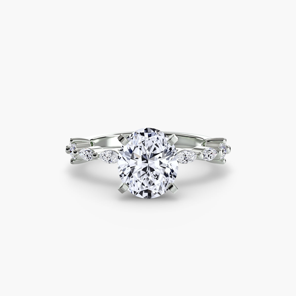 Solitario con Eternity Pavé