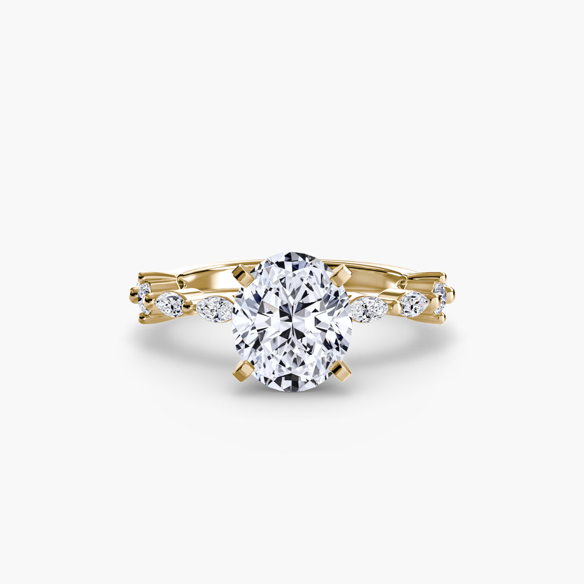 Solitario con Eternity Pavé