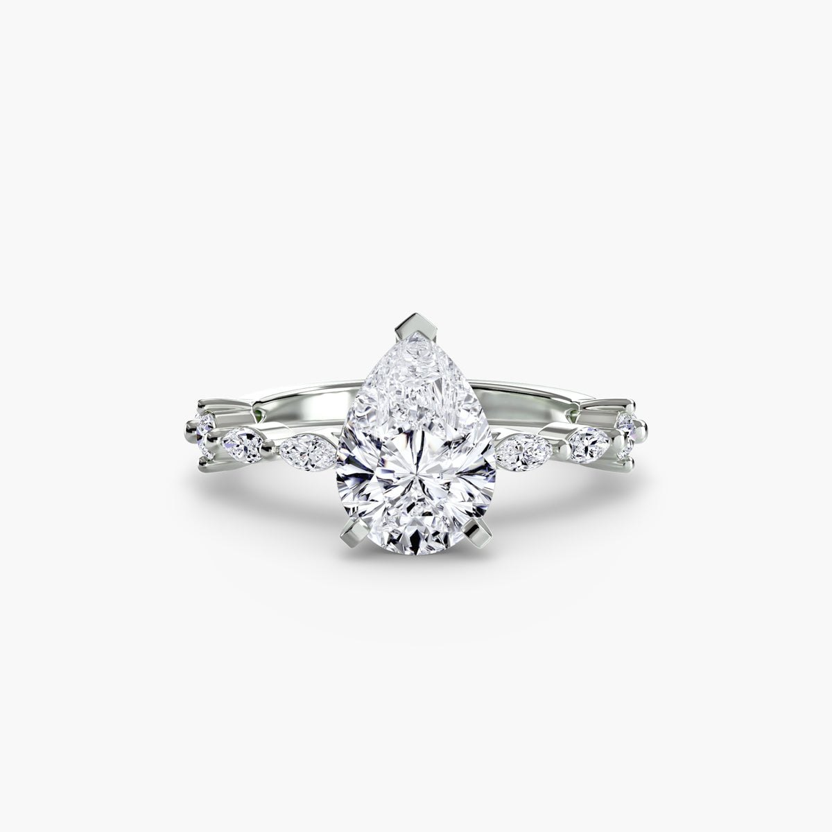 Solitario con Eternity Pavé