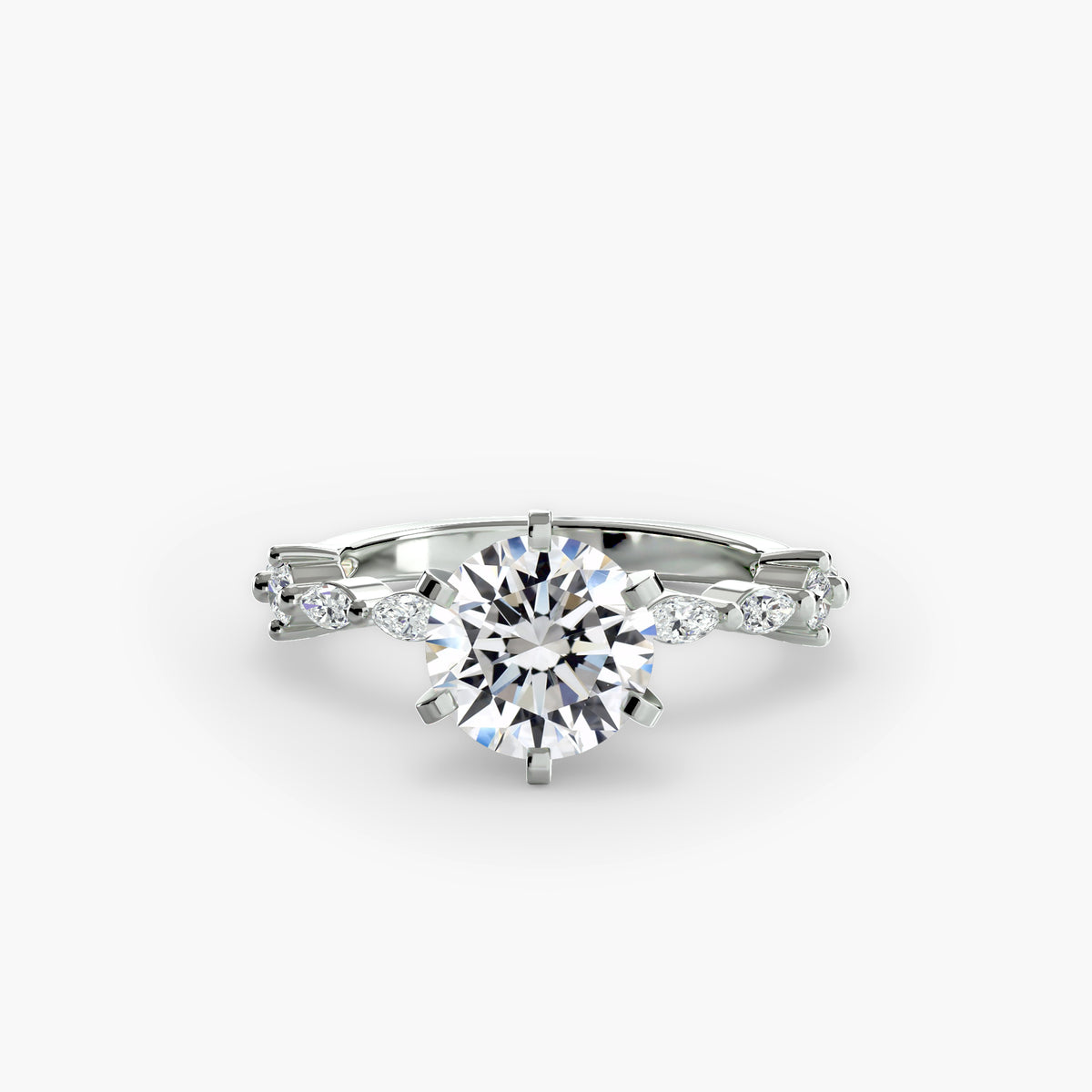 Solitario con Eternity Pavé