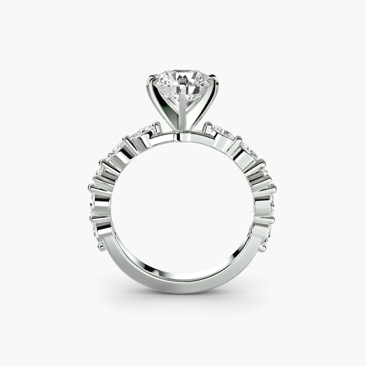 Solitario con Eternity Pavé