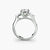 Anello con Tre Pietre (pietre laterali a baguette) 2