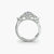 Anello con Tre pietre e Corona