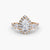 Ring with Three Stones and Crown 2