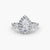 Ring with Three Stones and Crown 2