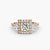 Ring with Three Stones and Crown 2