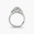 Anello con Tre Pietre e Corona 2