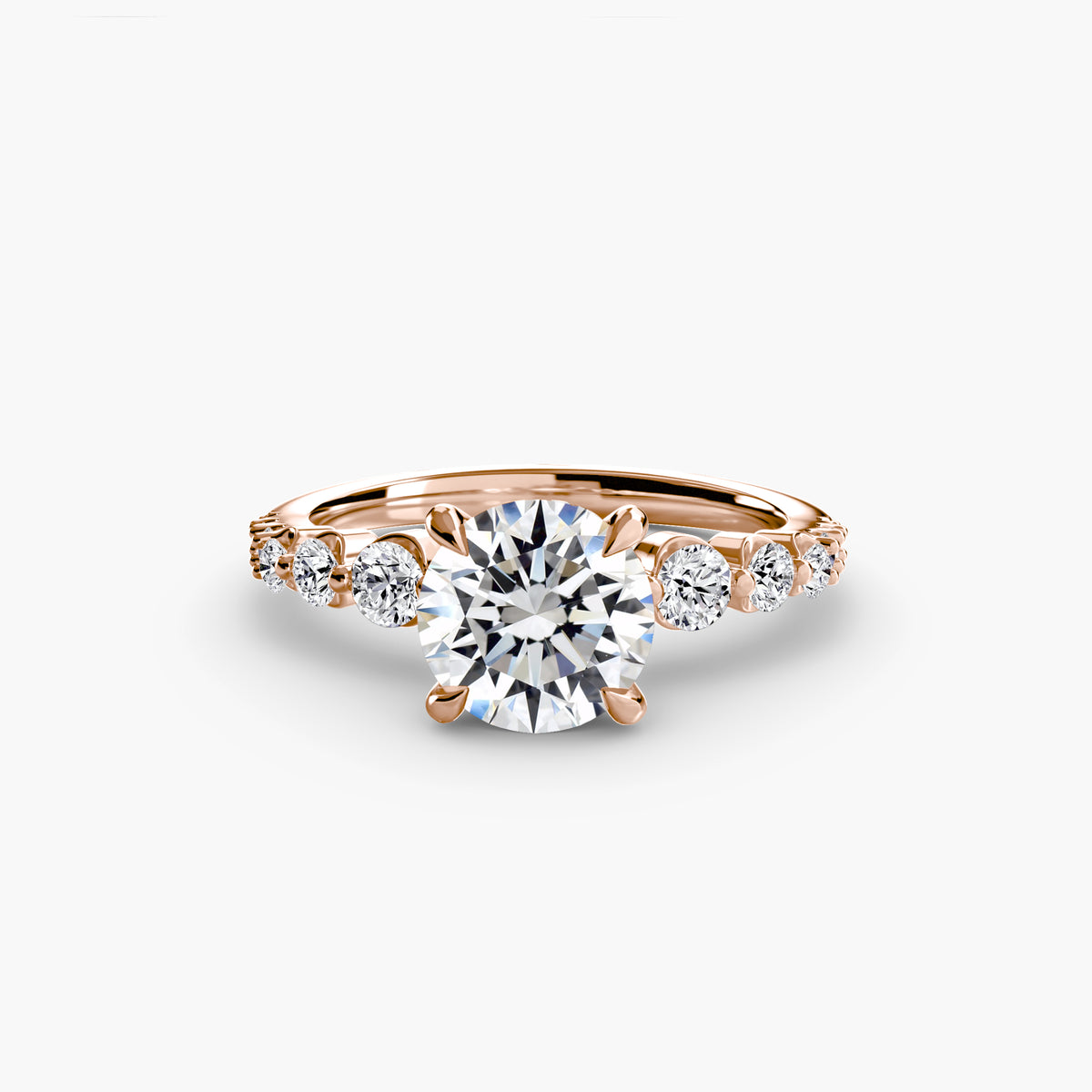 Anello con Diamanti a Cascata