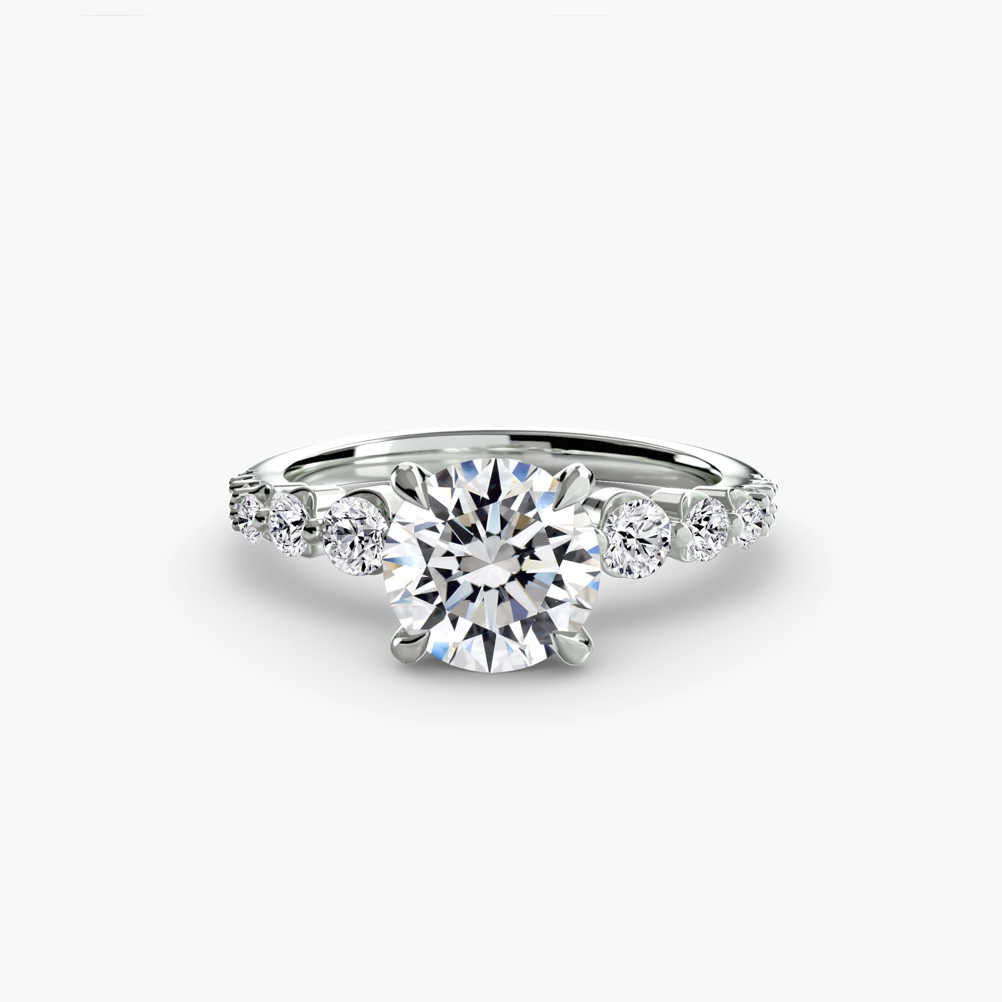 Anello con Diamanti a Cascata