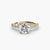 Anello con Diamanti a Cascata