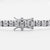 Bracciale Tennis in oro bianco 18 kt con diamanti da 3,03 ct