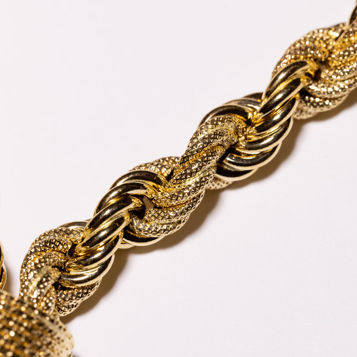 18KT Yellow Gold Creation Necklace Fantasy Weave 