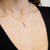 Trilogy Magic Necklace with 0.66 kt Diamond Pavé in 18 kt White Gold