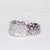 Anello Fascia in Oro Bianco 18KT e Diamanti da 2,45kt