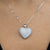 18KT White Gold and 2.30KT Diamond Heart Fantasy Jewel