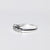 Anello Veretta Cinque Pietre in Oro Bianco 18 Kt
