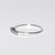Anello Veretta in Oro Bianco 18 kt Montatura Grace