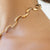 Collana Collier in Oro Rosa 18KT con diamanti taglio brillante e Perle Gold Australia