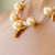 Collana Collier in Oro Rosa 18KT con diamanti taglio brillante e Perle Gold Australia