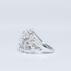 Anello Fascia Dedalo in Oro Bianco 18kt con Diamanti taglio Brillante