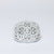 Anello Fascia in Oro Bianco 18KT personalizzata con Diamanti Taglio Brillante
