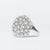 Anello Fascia in Oro Bianco 18 kt inframezzata di Diamanti