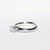 Anello Solitario in Oro Bianco 18kt con diamante centrale da 0,50 kt rotondo brillante