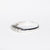 Anello Veretta in oro bianco 18kt da 0,35ct