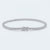 Bracciale Tennis in oro bianco 18 kt con diamanti da 2,21 kt