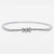Bracciale Tennis in oro bianco 18 kt con diamanti da 2,63 kt